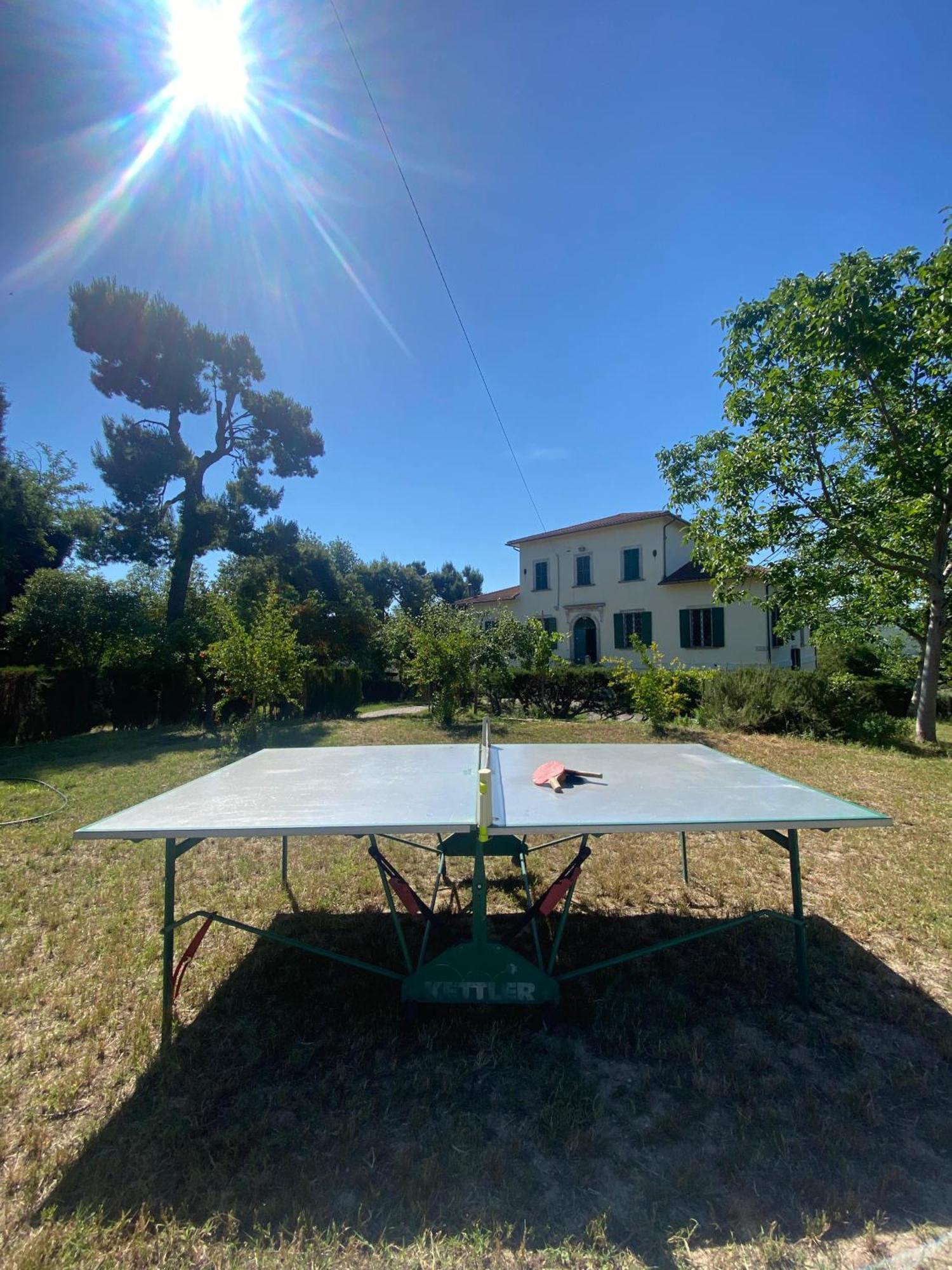 B&B In An 1800S Frescoed Villa With Panoramic Solarium And Historic Park - Villa Mastrangelo Colli del Tronto Exterior photo