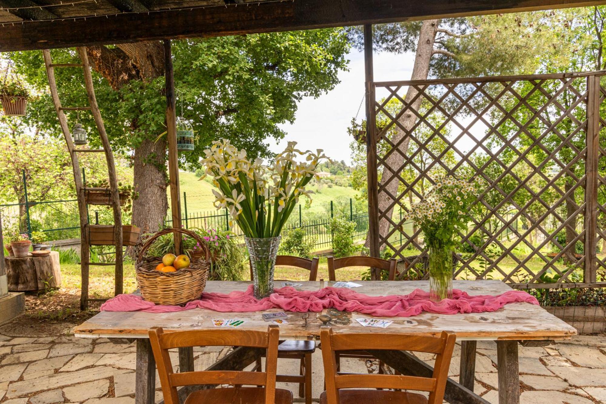 B&B In An 1800S Frescoed Villa With Panoramic Solarium And Historic Park - Villa Mastrangelo Colli del Tronto Exterior photo